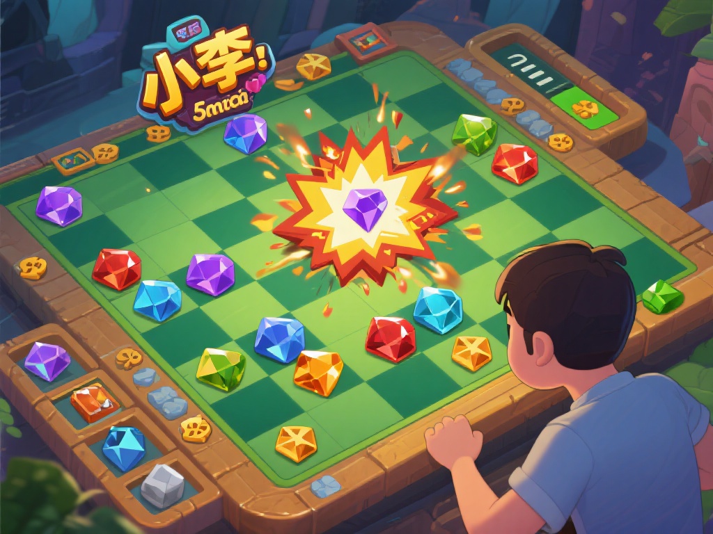 以小李的游戏经历为例，他是一位新手玩家，起初总是随